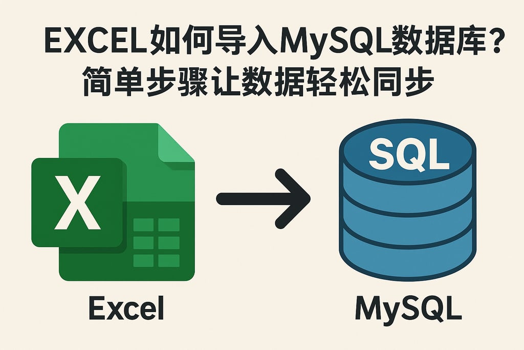 excel如何导入my sql数据库？简单步骤让数据轻松同步